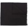 Alexander McQueen logo detail scarf