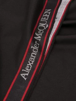 Alexander McQueen logo detail scarf