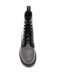 Alexander McQueen studded lace-up ankle boots