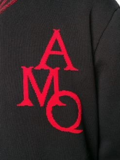 Alexander McQueen skull intarsia bomber jacket