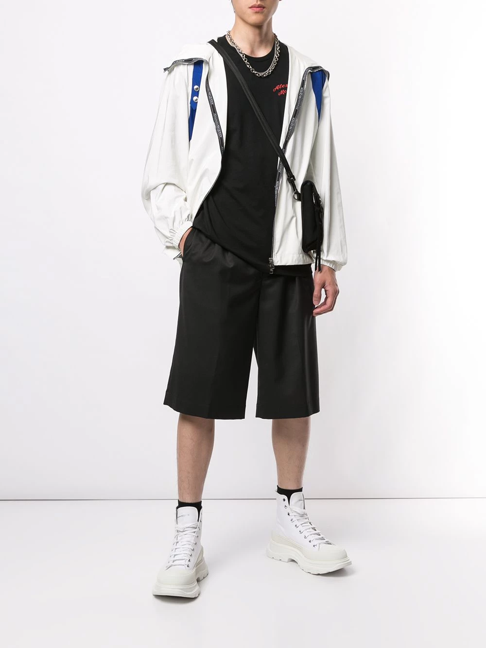 Best deal ⌛ Alexander McQueen Harness lightweight jacket 🛒 2 Alexander McQueen Harness lightweight jacket