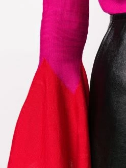 Alexander McQueen flared-sleeve knit jumper