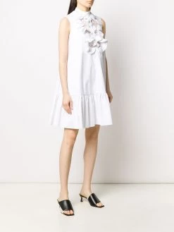Alexander McQueen ruffled yoke dress