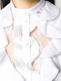 Alexander McQueen ruffled yoke dress