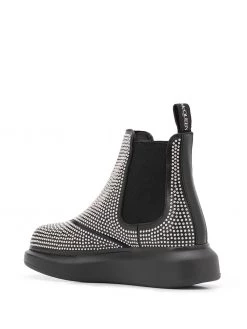 Alexander McQueen studded chunky sole ankle boots