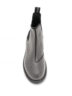 Alexander McQueen studded chunky sole ankle boots