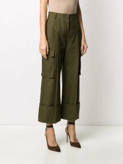 Alexander McQueen cropped cargo trousers