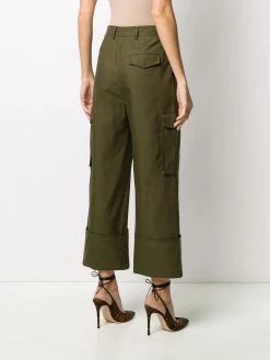 Alexander McQueen cropped cargo trousers
