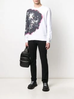 Alexander McQueen abstract print sweatshirt
