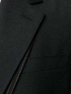 Alexander McQueen pinstripe panelled suit jacket