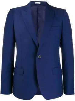 Alexander McQueen slim-fit single-breasted blazer