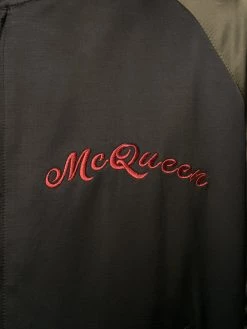 Alexander McQueen dragon-embroidered bomber jacket