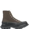 Alexander McQueen chunky sole lace-up boots