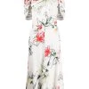 Alexander McQueen floral print gathered dress