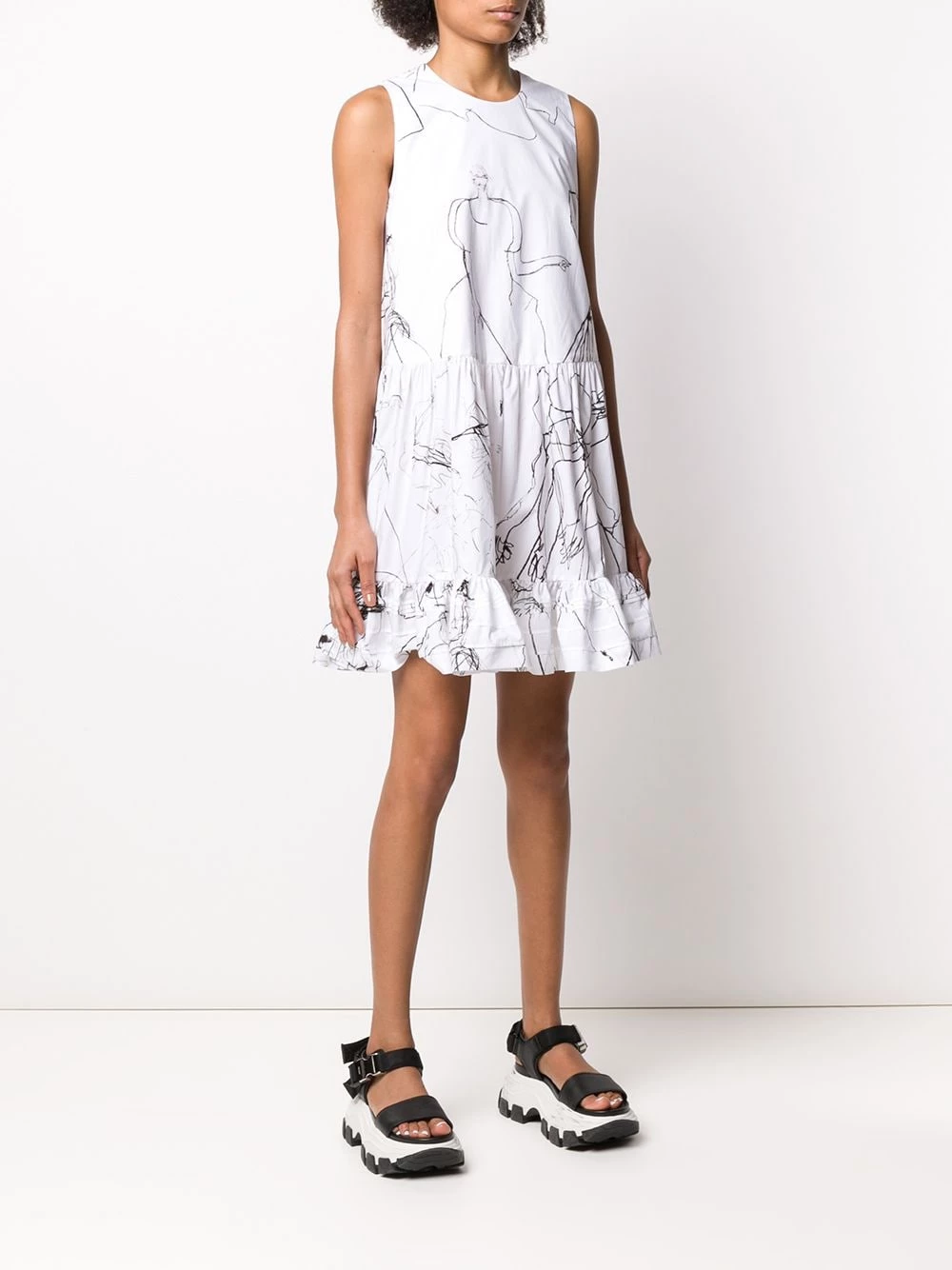 Flash Sale 🔔 Alexander McQueen Illustration printed 👗 dress 🤩 3 Alexander McQueen illustration printed dress