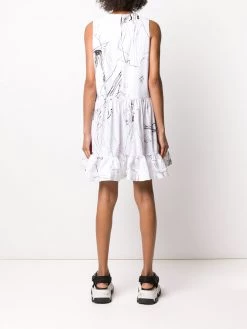 Flash Sale 🔔 Alexander McQueen Illustration printed 👗 dress 🤩 8 Alexander McQueen illustration printed dress
