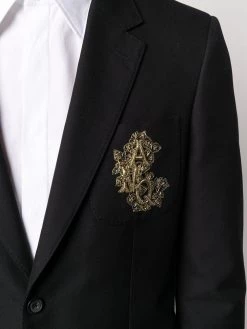 Alexander McQueen embroidered suit jacket