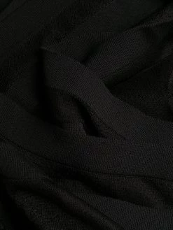 Alexander McQueen tulle skirt ribbed sleeveless dress