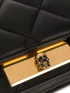 Alexander McQueen quilted skull belt bag