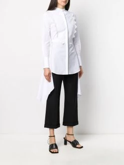 Alexander McQueen draped shirt