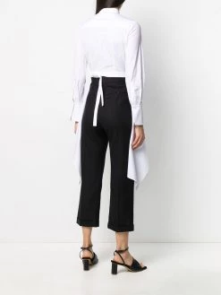 Alexander McQueen draped shirt