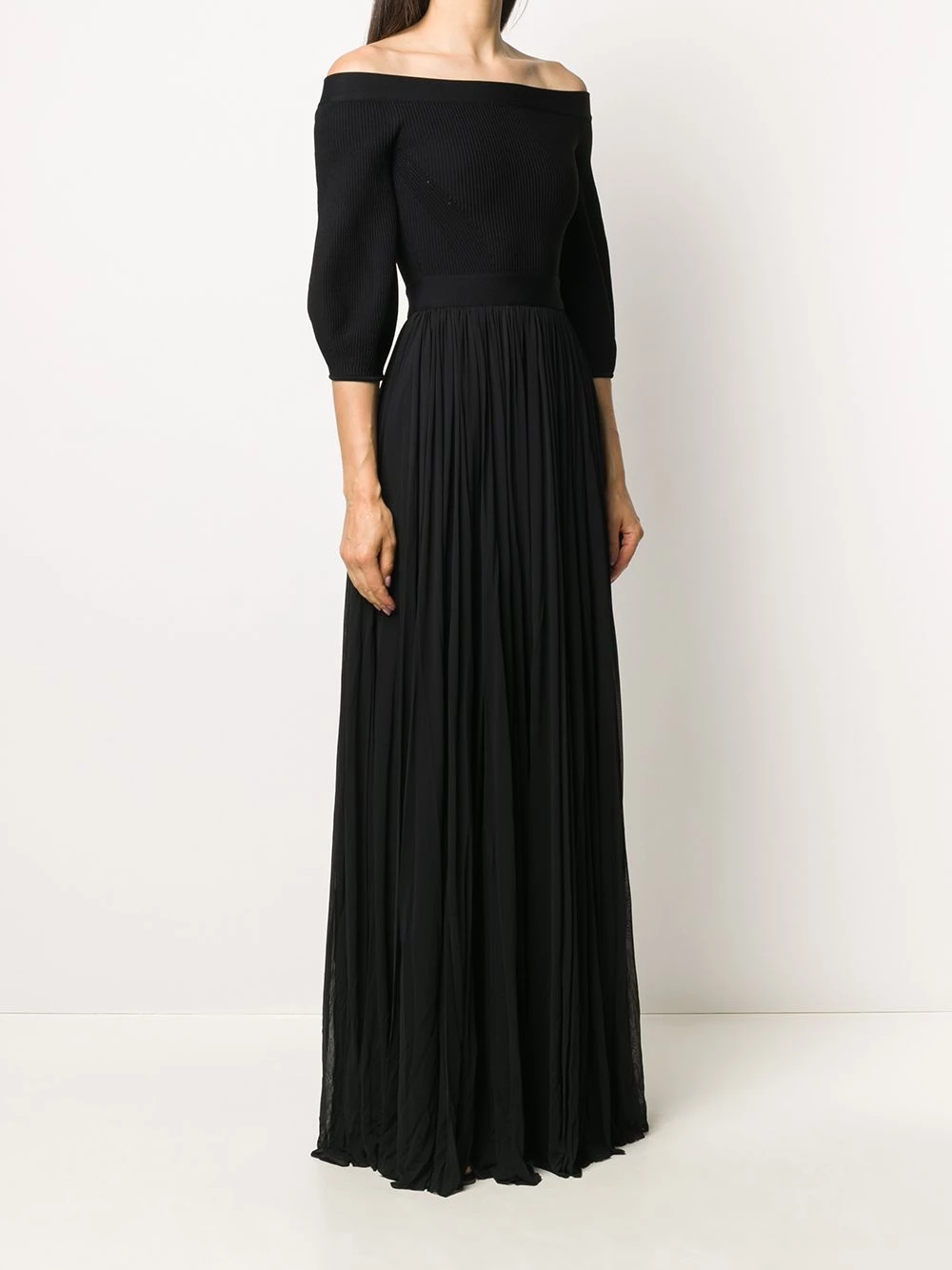 Budget 👍 Alexander McQueen Off the shoulder long 👗 dress 💯 3 Alexander McQueen off-the-shoulder long dress