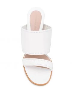 Alexander McQueen strappy leather mules