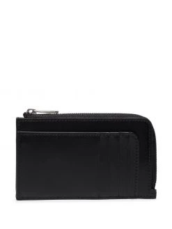 Alexander McQueen logo-print zip-around wallet