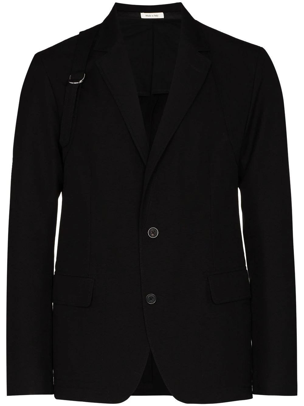Cheap ๐ Alexander McQueen Strap detail single breasted blazer โจ 1 Alexander McQueen strap-detail single-breasted blazer