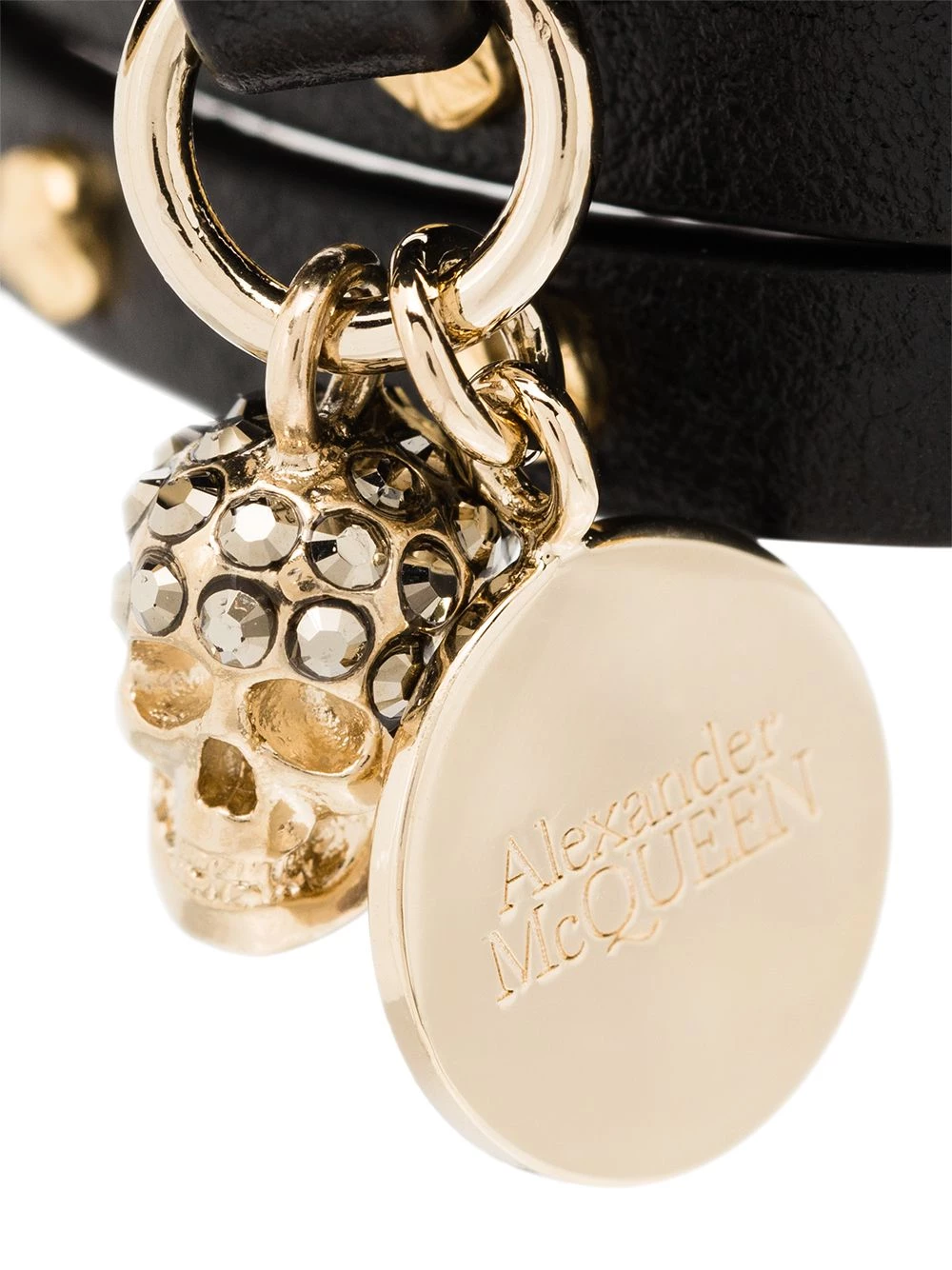 Deals ๐ฏ Alexander McQueen Skull stud wraparound bracelet ๐ 3 Alexander McQueen skull stud wraparound bracelet