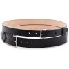 Alexander McQueen double buckle belt