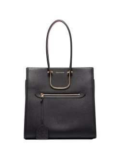Alexander McQueen The Tall Story leather shoulder bag