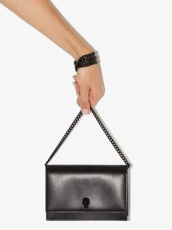 Alexander McQueen skull motif crossbody bag