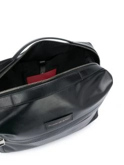 Alexander McQueen logo-patch tote bag