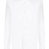 Alexander McQueen spread-collar button-up shirt