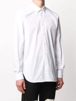 Alexander McQueen spread-collar button-up shirt