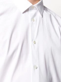 Alexander McQueen spread-collar button-up shirt