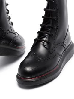 Alexander McQueen lace-up ankle boots