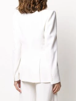 Alexander McQueen single-breasted peaked lapels blazer