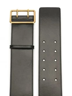 Alexander McQueen double-buckle wide belt
