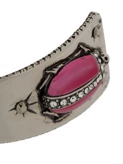 Alexander McQueen insect crystal-embellished bangle