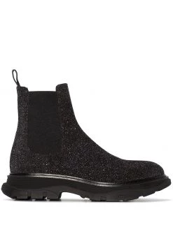 Alexander McQueen Galaxy Chelsea boots