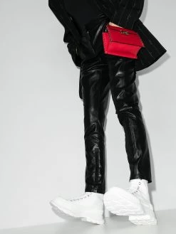 Alexander McQueen Tread Slick canvas boots