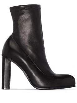 Alexander McQueen 110mm leather ankle boots