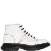 Alexander McQueen Tread lace-up leather boots