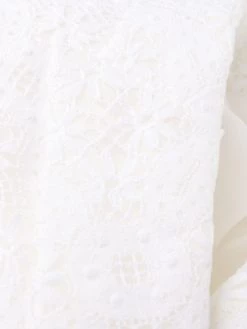 Alexander McQueen waistcoat-layered lace dress