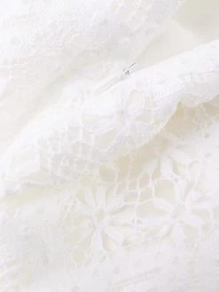 Alexander McQueen waistcoat-layered lace dress