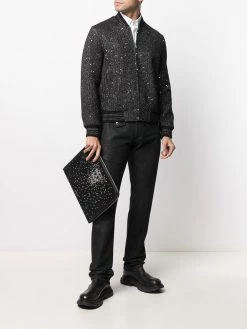 Alexander McQueen logo patch denim jeans