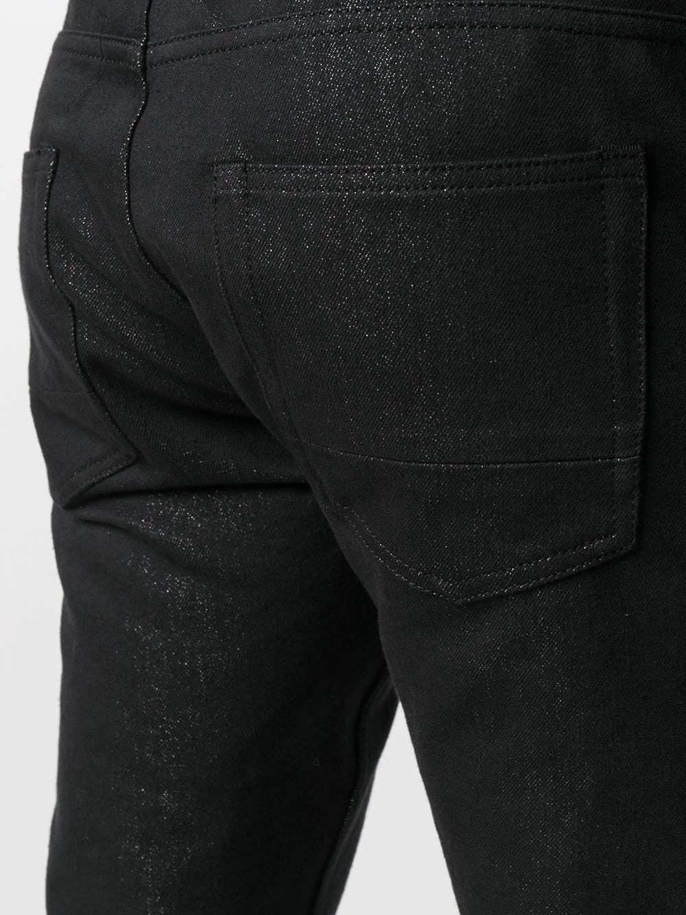 New ๐ฅ Alexander McQueen Logo patch denim ๐ jeans ๐งจ 5 Alexander McQueen logo patch denim jeans