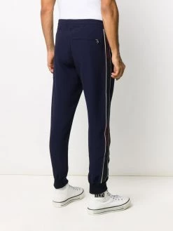 Alexander McQueen piped-trim detailed track pants